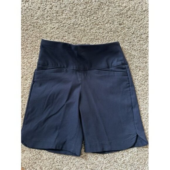 Walter Hagen Women's Sculpt 7'' Tummy Control Shaper Shorts- Navy Size XS - Picture 3 of 13